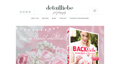 Desktop Screenshot of blogdetailliebe.com